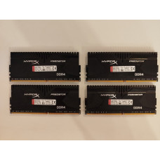 Kingston HyperX Predator 16GB (4x4GB) DDR4 2400MHz HX424C12PB2K4/16 memória