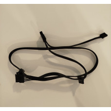 Moduláris tápegység kábel 5 pin -> 1 molex - 2 sata - 1 4tűs pwm