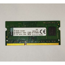 Kingston 4GB 1rx8 DDR3L laptop memória 1600Mhz KVR16LS11/4