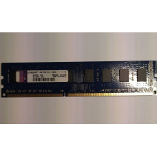 Kingston 4GB 2Rx8 PC3-12800U-11-11-B1  DDR3 memória 1600Mhz
