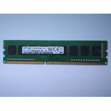 Samsung 4GB 1RX8 PC3-12800U-11-12-A1 DDR3 memória 1600Mhz M378B5173QH0-CK0